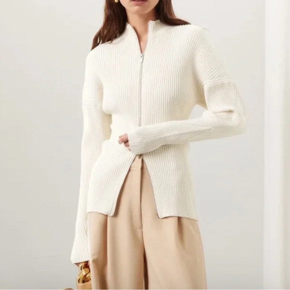 ALC Noa Zip Up Cardigan